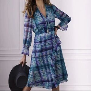 Soft Surroundings size M women’s midi Vibrant Multicolor Dress